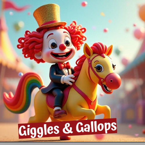 🎪 Giggles & Gallops | Fun Clown Carnival Music for Kids 🎠