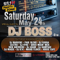 MAY 2025 Guest Mix on 103.1FM The Party Zone