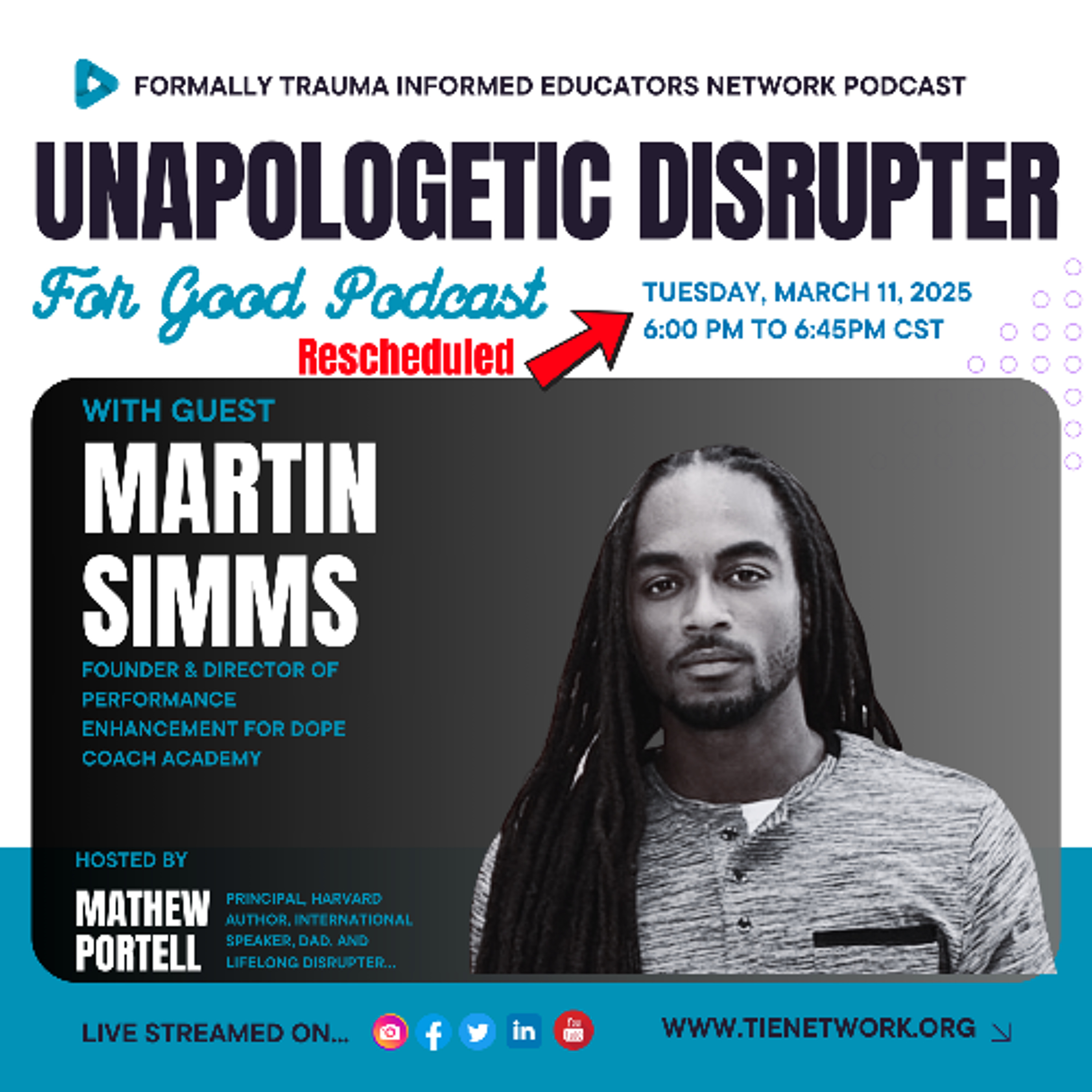 Unapologetic Disrupters for Good Podcast