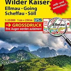 Wilder Kaiser - Ellmau - Going - Scheffau - Söll XL: Wander-. Rad- und Mountainbikekarte. GPS-gena