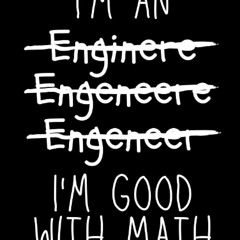 ✔Audiobook⚡️ I am Good at Math: Funny Engineer Graph Paper Journal | 6 X 9 |120 Pages |