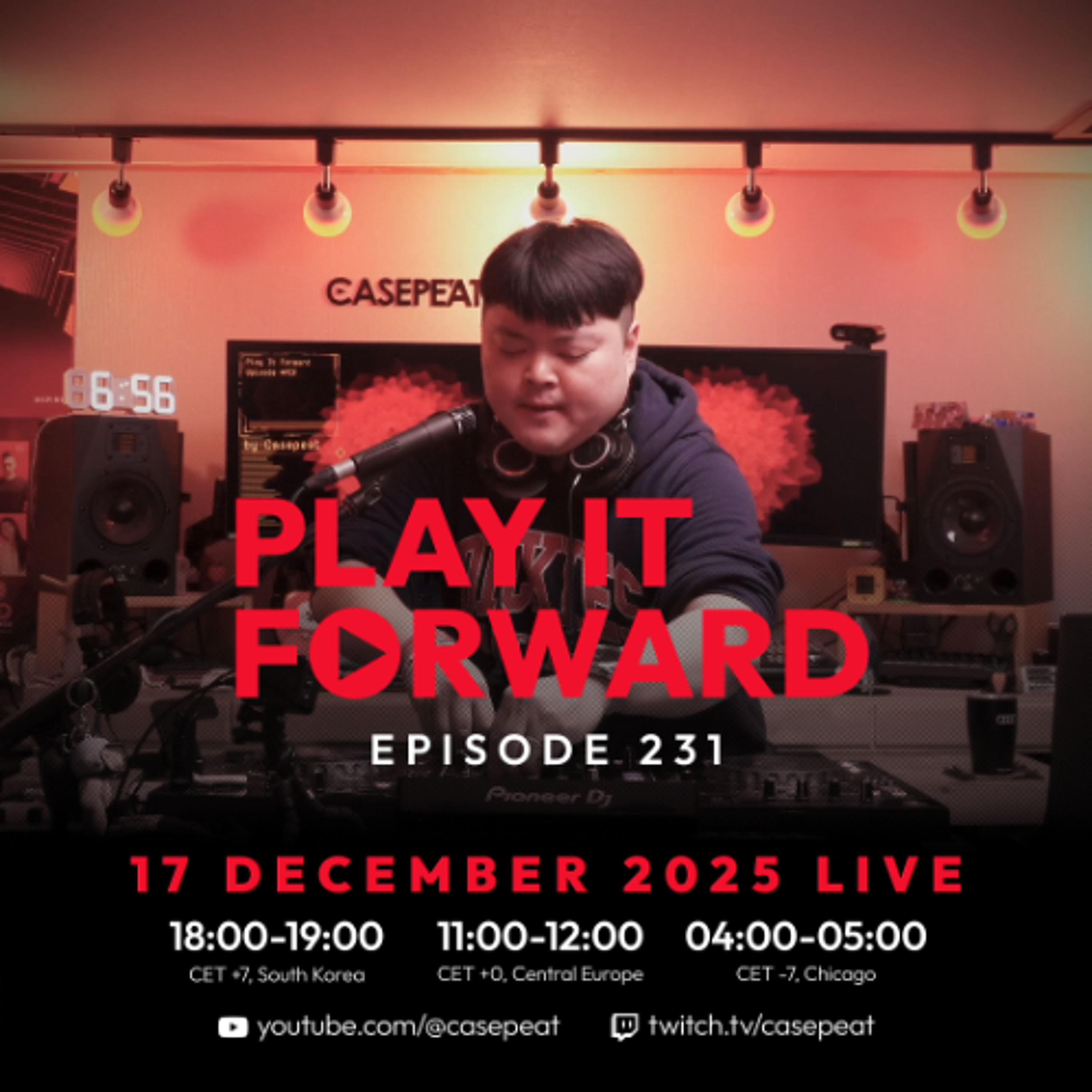 Play It Forward Ep. 231 [Trance & Progressive] by Casepeat - 12/17/25 LIVE episode artwork