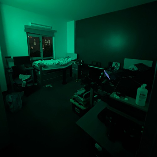 ON THE FREEWAY WITH THE WINDOWS FOGGING