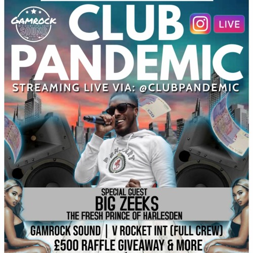 V. ROCKET INTL LIVE STREAM ON CLUB PANDEMIC ANNIVERSARY - 17 - 04 - 21