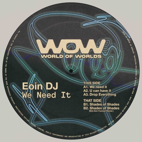 Premiere: Eoin DJ 'U Can Have It'