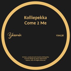 PREMIERE: Kolliepekka - Come 2 Me [Yesenia]