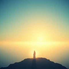 Blue dissolves into the void