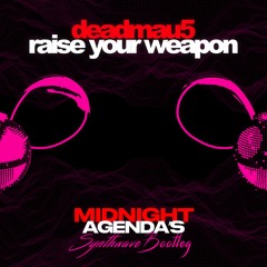 Deadmau5 - Raise Your Weapon (Midnight Agenda's Synthwave Bootleg)