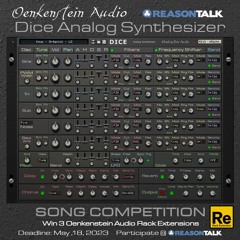 Dice Analog Synthesizer Song Competition