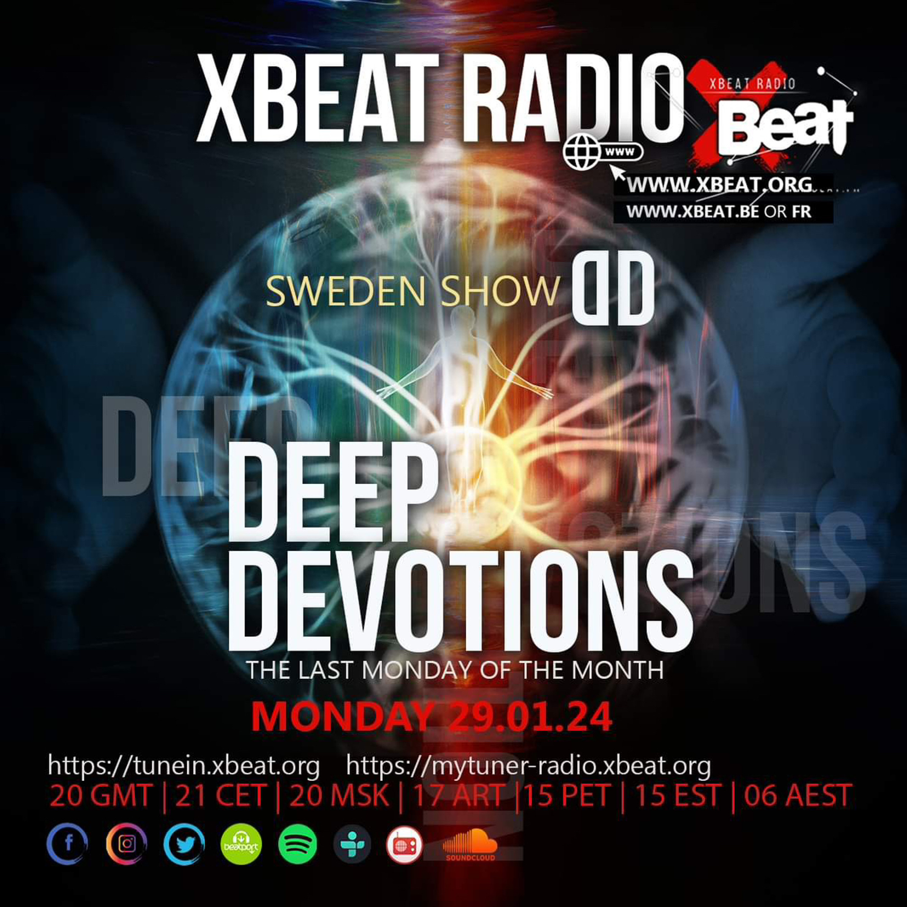 guest mix I xbeat radio january 2024 I by Deep Devotions episode artwork