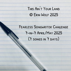 This Ain't Your Land