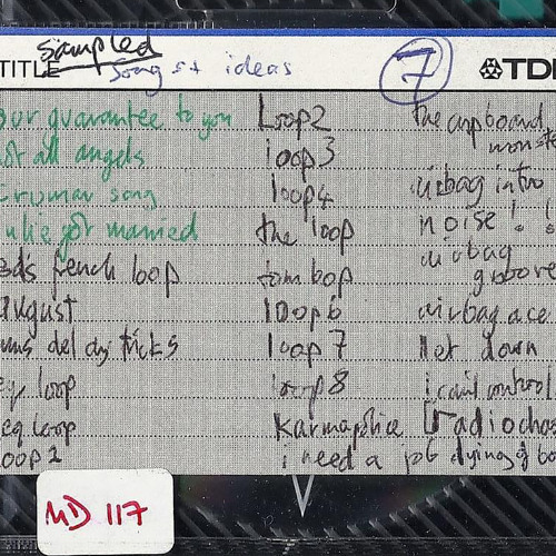 Radiohead Minidiscs Let Down 9.1