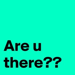 SCATTY C - ARE YOU THERE (FREE DOWNLOAD)