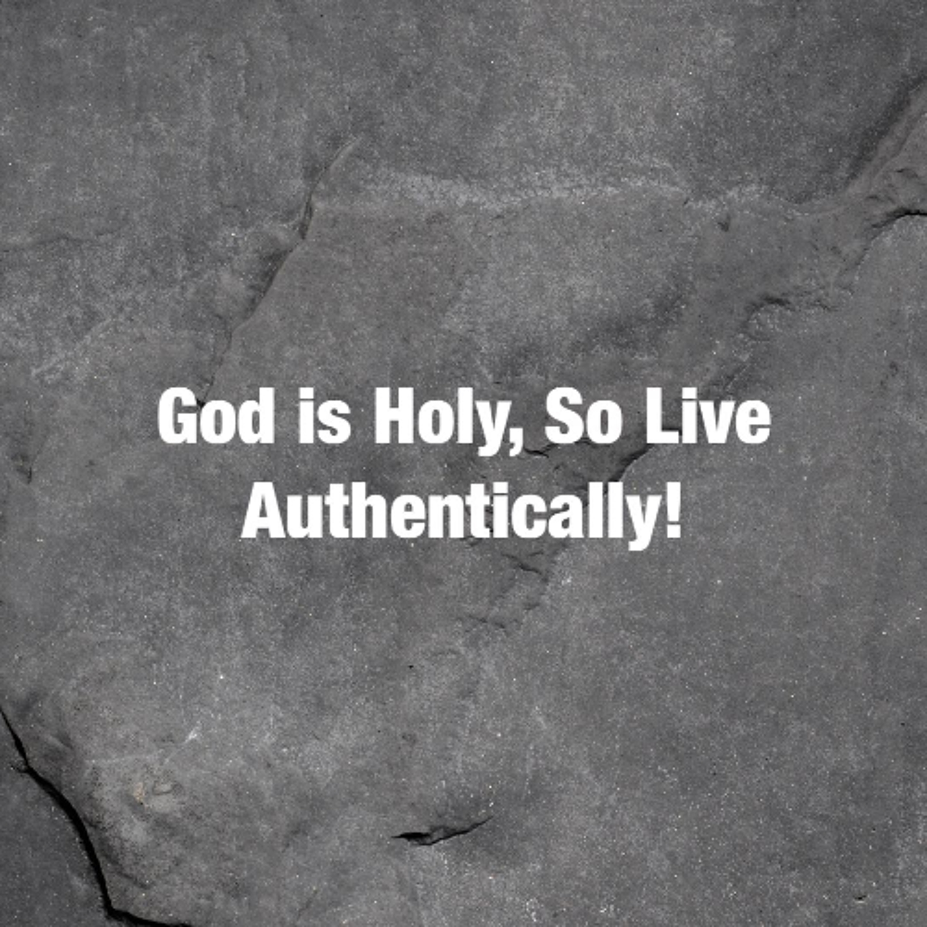 May 17/26 |  1 John 1:5-10 | God is Holy, So Live Authentically! | Caleb Hunter episode artwork