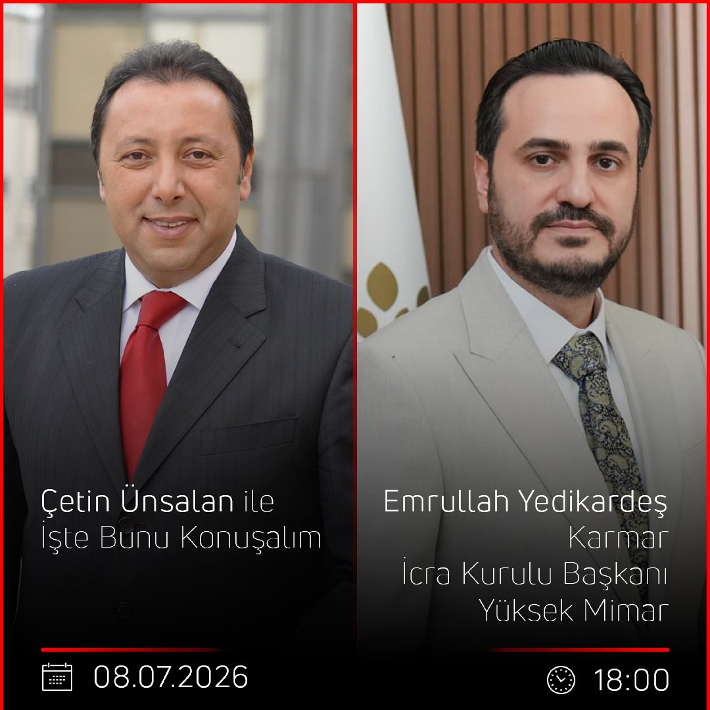 Emrullah Yedikardeş - Çetin Ünsalan ile İşte Bunu Konuşalım episode artwork