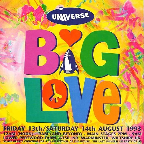 1993-08-13 - LTJ Bukem feat. Conrad @ Universe - Big Love - Earth Mix, Part 1