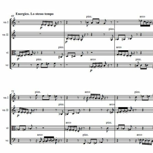 Pawel Strzelecki: 2. Consequent [String Quartet No. 7 (2021)].
