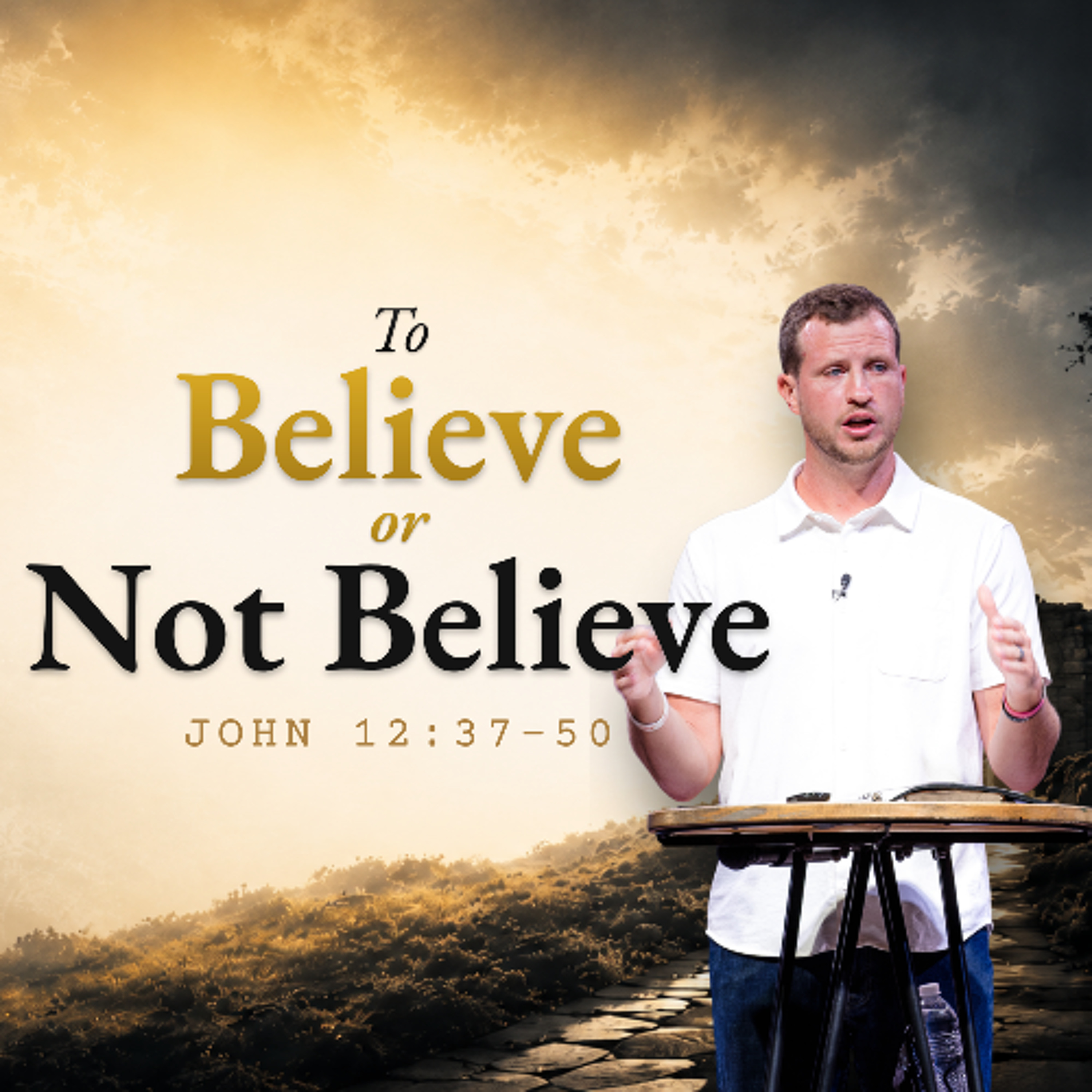 To Believe or Not Believe John 12:37-50 episode artwork