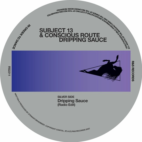 Subject 13 & Conscious Route  - Dripping Sauce (RS2211)