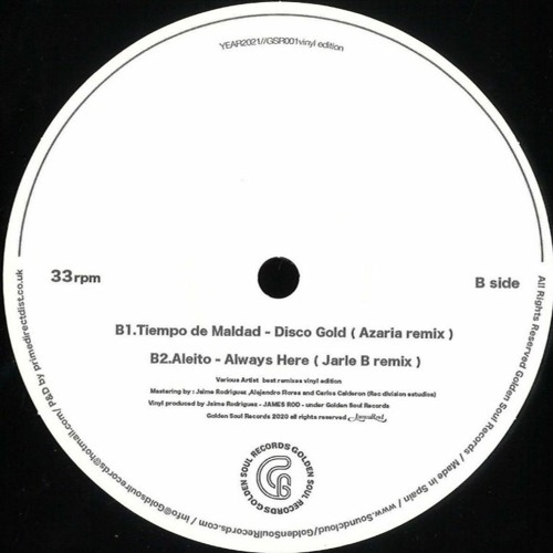 Stream Tiempo De Maldad Disco Gold Azaria Remix By Gouranga