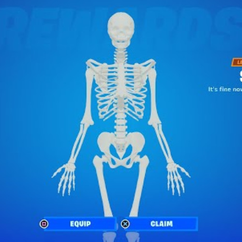 The Skeleton Rap that I started while playing fortnite and then finished later i nvc (Prod. Snes)