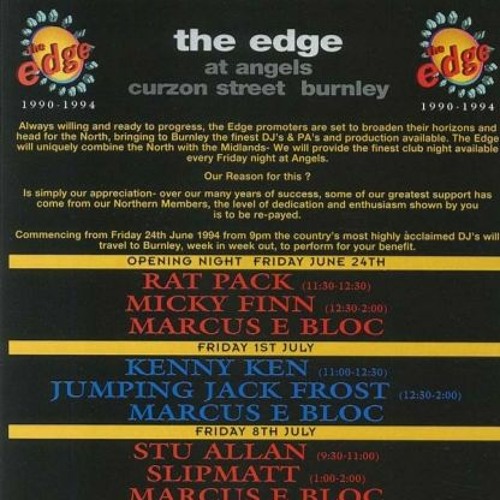 Stu Allan---THE EDGE 6 PACK-SP8 - 1994
