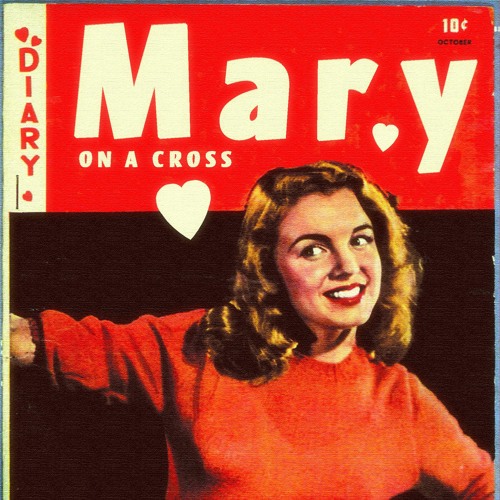 mary on a cross