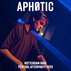 APHØTIC @ Rotterdam Rave Festival Afterparty, 02-09-2023, Maassilo, Rotterdam