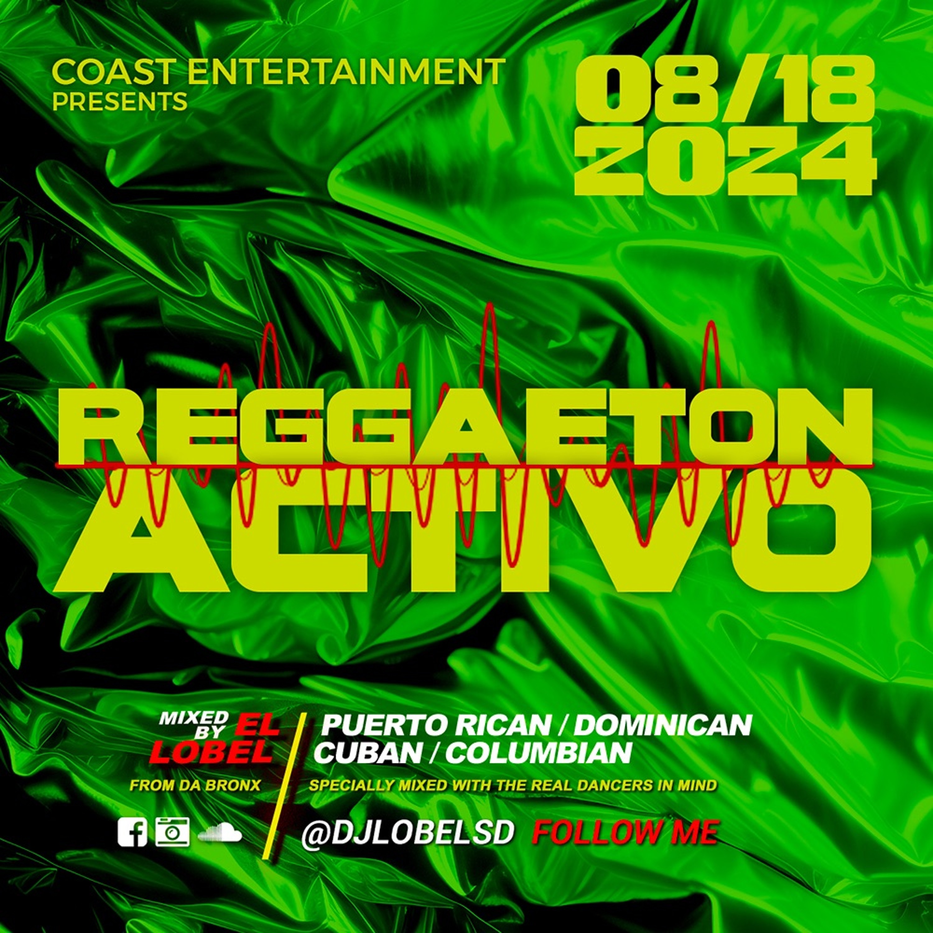 REGGAETON ACTIVO 2024  8/24 episode artwork