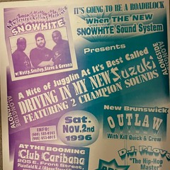 Snowhite Sound Ls P.Love Ls Outlaw At The Club Caribana, Plainfield, NJ - 11 - 2-96