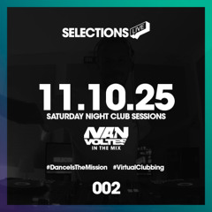 Selections Live #002 | Saturday Night Club Sessions (House & Tech House DJ Mix) 11/10/2025