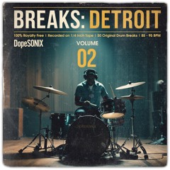 Breaks Vol 02 - DETROIT [50 Hip Hop Drum Breaks]