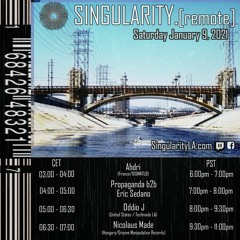 Singularity.[remote] - Nicolaus Made (9 January 2021, Livestream)