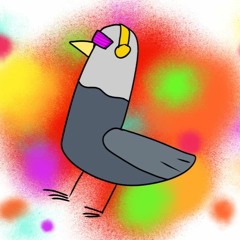 Theme Of The Cyborg Pigeon