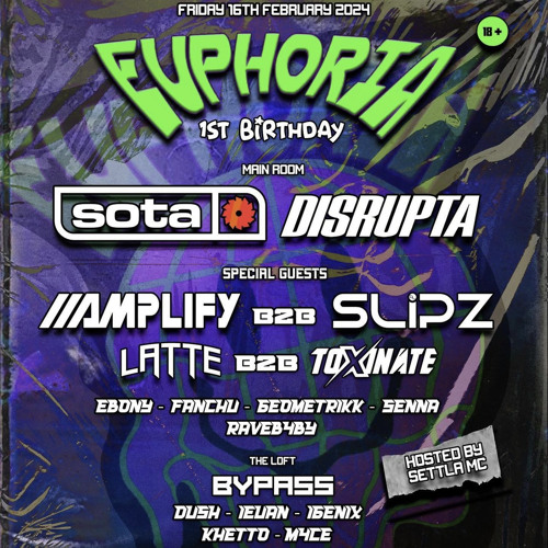 DJ DRK - EUPHORIA 1st BDAY COMP MIX