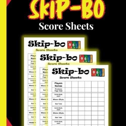 Stream Read Book skip-bo score sheets: 240 score sheets for skip-bo game  card, Skip-bo score pads, Skip from Garyjetyuhanson