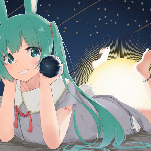 The moon and me as a rabbit - kagePball feat.Hatsunemiku 月とうさぎなわたし