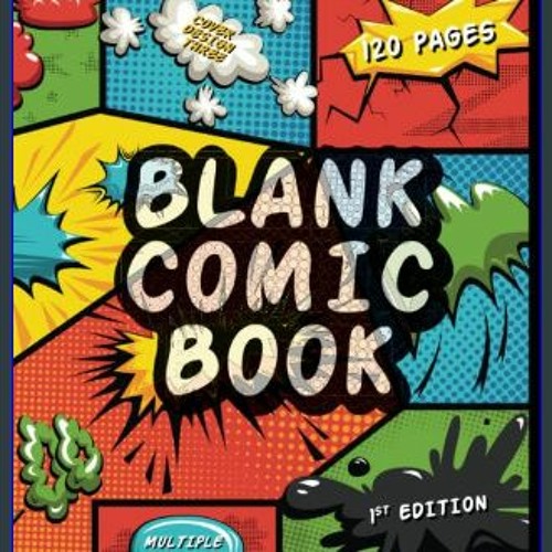 Stream {pdf} 📖 Blank Comic Book Incredible Templates for Drawing