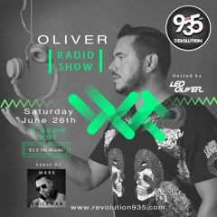 Mark Brickman Guest DJ Mix for Revolution 93.5 Miami - The Oliver Radio Show