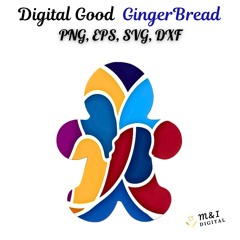 Laptop sticker & Gingerbread art  #5