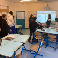 Les 5ème7 du collège de l'Europe - Amitié (Projet PAC ft. Bleu Berline)