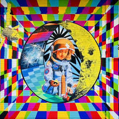 No Track ID Needed Mega Mix : Space Disco 5 (Mural by @werc on insta, photo by boj)