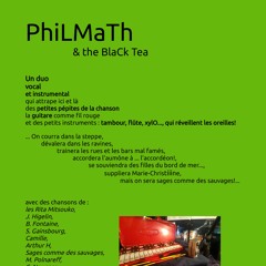 PhiLMaTh and the black Tea  Cheval de feu  Arthur H
