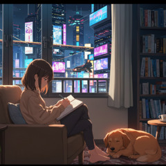 Chilling Girl – Moonlight Lofi Chill Beats 4