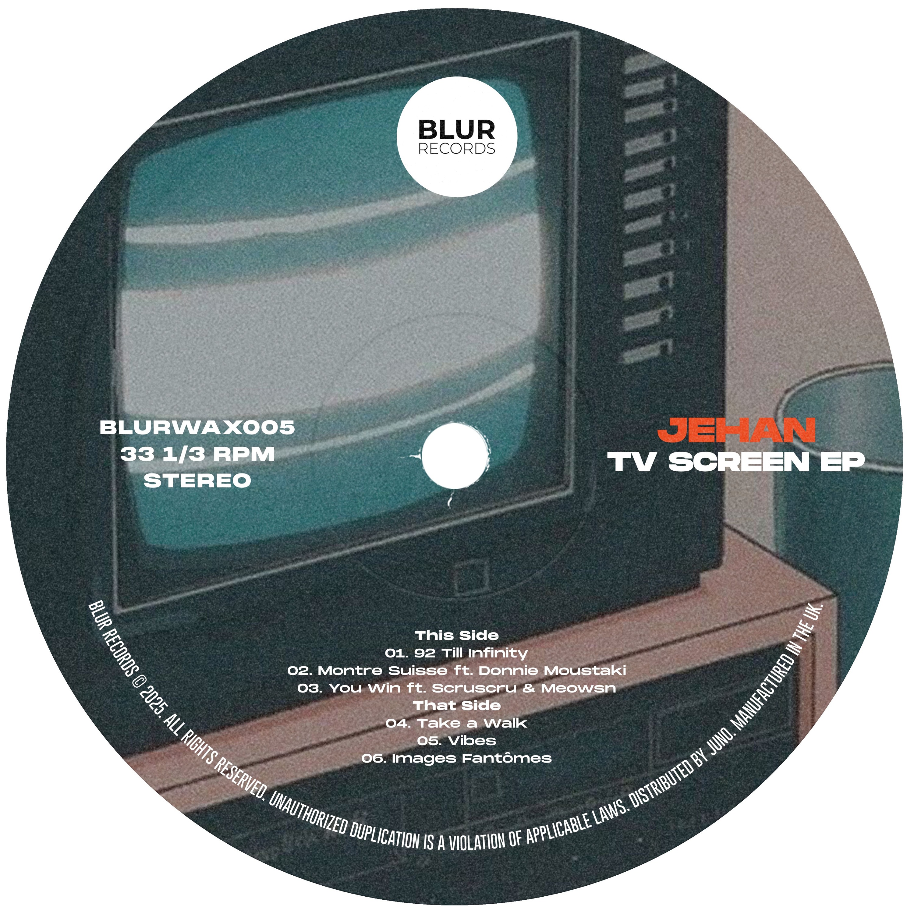 PREMIERE: Jehan - Montre Suisse (feat Donnie Moustaki) [Blur Records] episode artwork