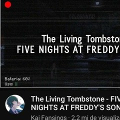 The Living Tombstone - FIVE NIGHTS AT FREDDY'S SONG (em português)
