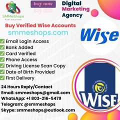 Buy Verified Wise Accounts In The USA, UK, CA