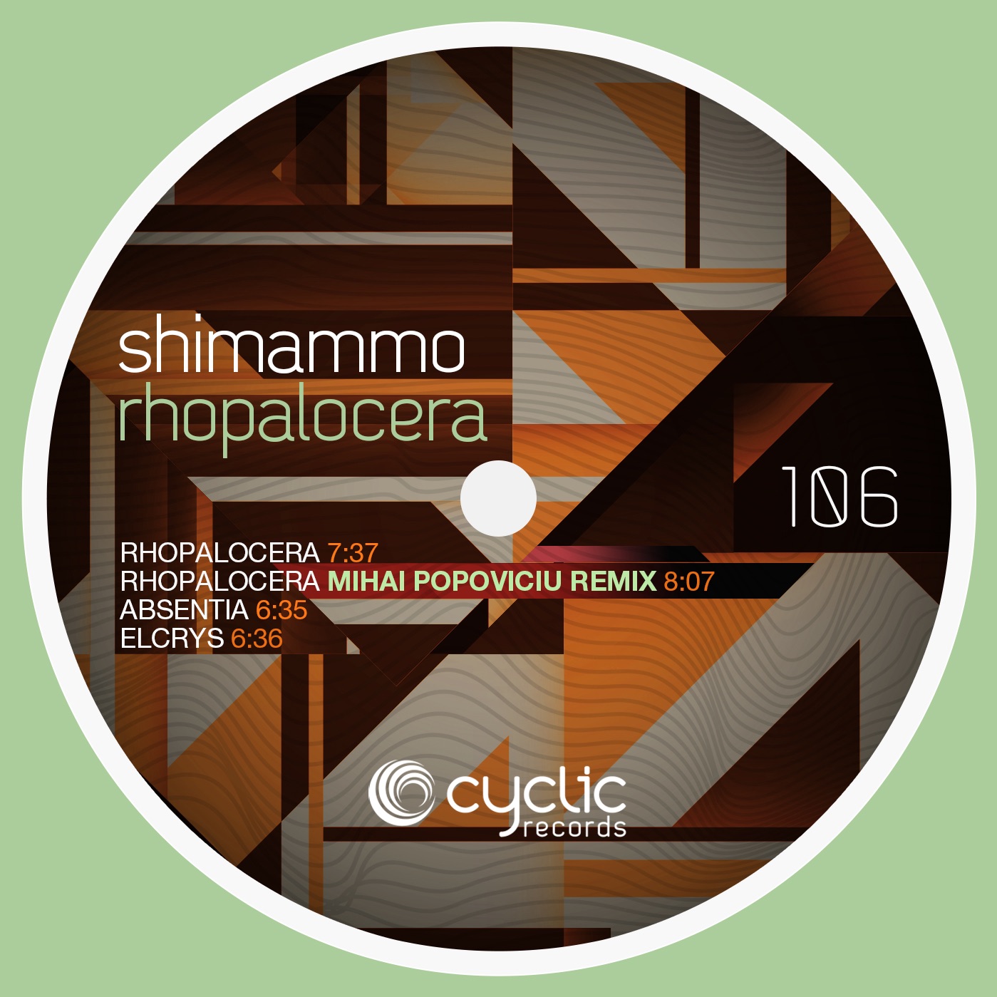 Premiere : Shimammo – Rhopalocera [MIHAI POPOVICIU REMIX] [CYC106]