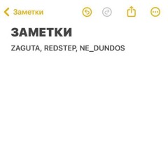 ЗАМЕТКИ (feat. REDSTEP, NE_DUNDOS)