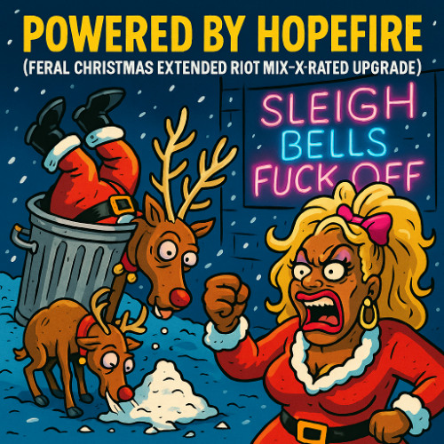 Powered By Hopefire, Blessed By Echo - Fueled By Gliitering Chaos